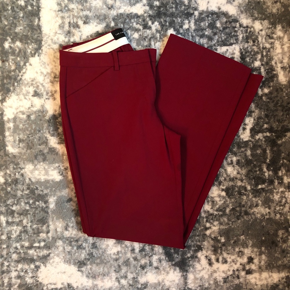 The Limited Burgundy Crop pants